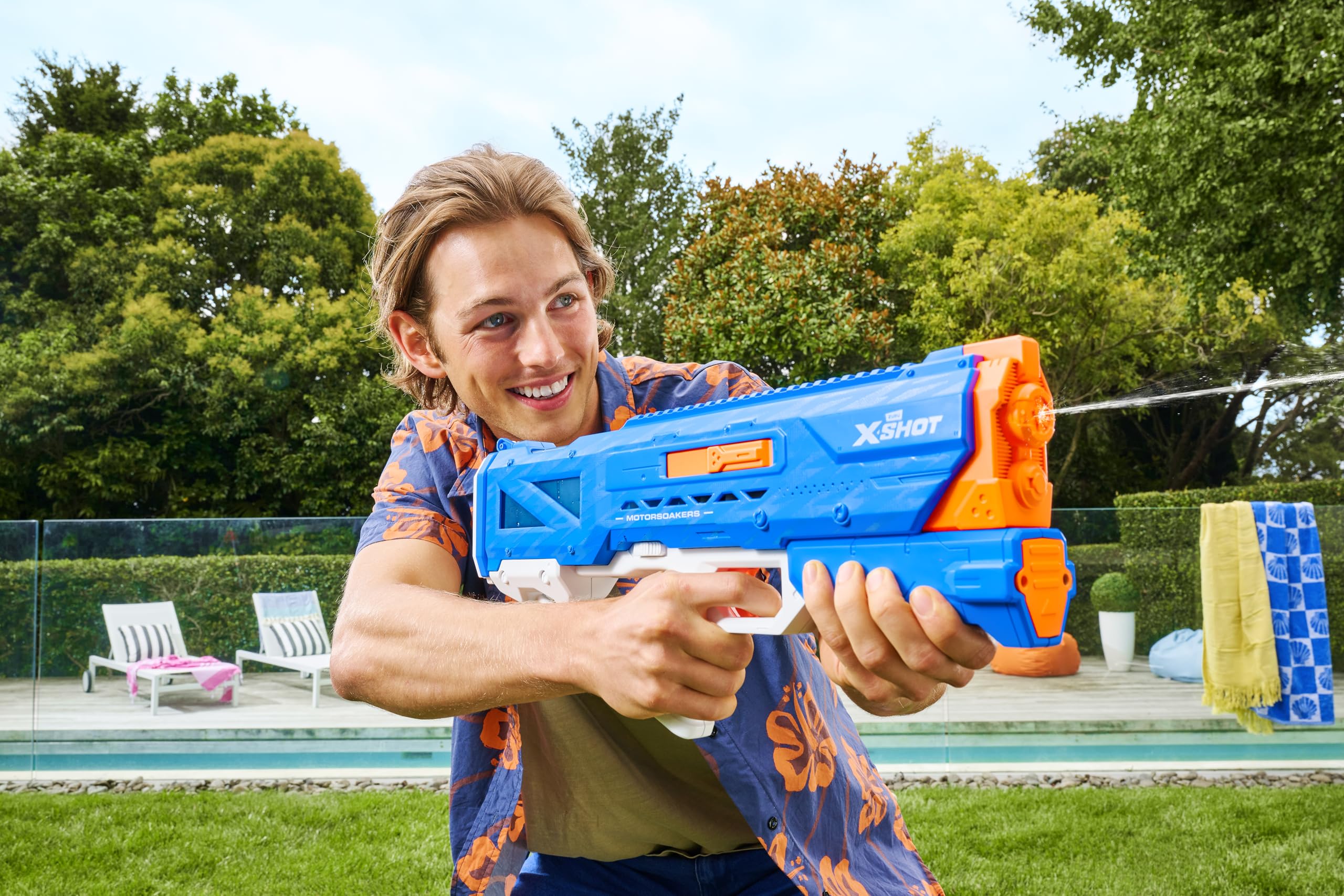 Amazon.com: XSHOT Water Motor Soaker Hydra Pulse - Fast Fill